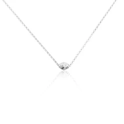 Histoire d'Or Collier Argent Blanc Jacquotte* Colliers|Colliers