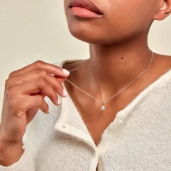 Histoire d'Or Collier Argent Blanc Jenah Oxyde De Zirconium* Colliers|Colliers