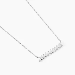 Histoire d'Or Collier Argent Blanc Joceius Oxydes De Zirconium* Colliers|Colliers