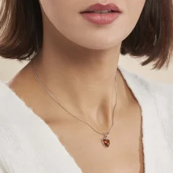 Histoire d'Or Collier Argent Blanc Karyl Ambre* Colliers|Colliers