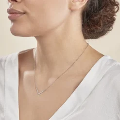 Discount Histoire d'Or Collier Argent Blanc  Lakia