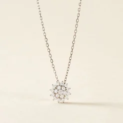 Histoire d'Or Collier Argent Blanc Maximille Oxydes De Zirconium* Colliers|Colliers