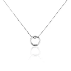 Histoire d'Or Collier Argent Blanc Melia* Colliers|Colliers