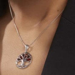 Histoire d'Or Collier Argent Blanc Odaya Ambre* Colliers|Colliers