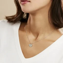 Histoire d'Or Collier Argent Blanc Patie* Colliers|Colliers