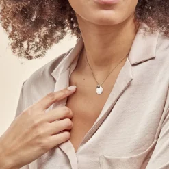 Discount Histoire d'Or Collier Argent Blanc Raimbaut Oxyde De Zirconium