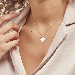 Discount Histoire d'Or Collier Argent Blanc Raimbaut Oxyde De Zirconium