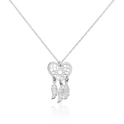 Histoire d'Or Collier Argent Blanc Sebastina