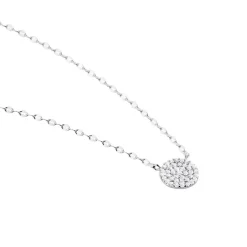 Histoire d'Or Collier Argent Blanc Turin Oxydes De Zirconium* Colliers|Colliers
