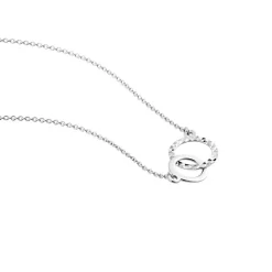 Histoire d'Or Collier Argent Blanc Ula* Colliers|Colliers