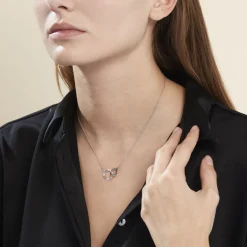 Histoire d'Or Collier Argent Blanc Ula* Colliers|Colliers