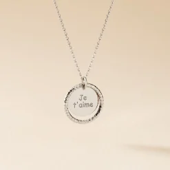 Histoire d'Or Collier Argent Blanc Vaodez* Colliers|Colliers