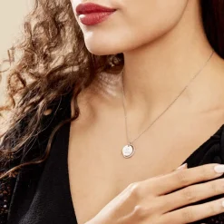 Histoire d'Or Collier Argent Blanc Vaodez* Colliers|Colliers