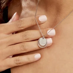 Histoire d'Or Collier Argent Blanc Vaodez* Colliers|Colliers