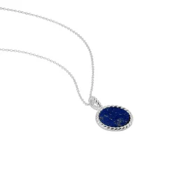 Histoire d'Or Collier Argent Blanc Zea Lapis Lazulis* Colliers|Colliers