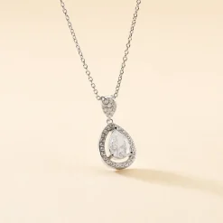 Histoire d'Or Collier Argent Blanc Zelie Oxyde De Zirconium* Colliers|Colliers