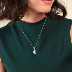 Histoire d'Or Collier Argent Blanc Zelie Oxyde De Zirconium* Colliers|Colliers