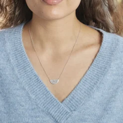 Histoire d'Or Collier Argent Brieuc Oxyde* Colliers|Colliers