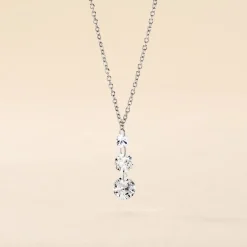 Online Histoire d'Or Collier Argent Constantin argent blanc oxyde