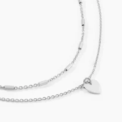 Histoire d'Or Collier Argent Dizier