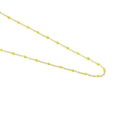 Histoire d'Or Collier Argent Dore Alize* Colliers|Colliers