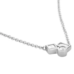 Histoire d'Or Collier Argent Duredle Oxydes De Zirconium* Colliers|Colliers Fantaisie