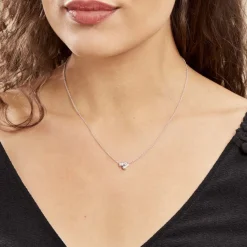 Histoire d'Or Collier Argent Duredle Oxydes De Zirconium* Colliers|Colliers Fantaisie