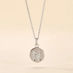 Histoire d'Or Collier Argent Eugenien Oxydes De Zirconium* Colliers|Colliers