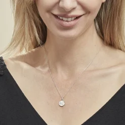 Histoire d'Or Collier Argent Eugenien Oxydes De Zirconium* Colliers|Colliers