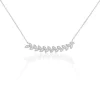 Histoire d'Or Collier Argent Eugenien Oxydes De Zirconium* Colliers|Colliers
