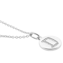Outlet Histoire d'Or Collier Argent Eugenien Oxydes De Zirconium