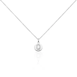 Histoire d'Or Collier Argent Eugenien Oxydes De Zirconium* Colliers|Colliers