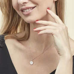 Histoire d'Or Collier Argent Eugenien Oxydes De Zirconium* Colliers|Colliers