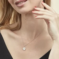 Histoire d'Or Collier Argent Eugenien Oxydes De Zirconium* Colliers|Colliers