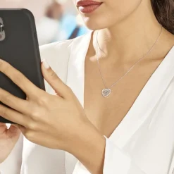 Histoire d'Or Collier Argent Helenius Oxydes De Zirconium* Colliers|Colliers