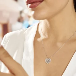 Histoire d'Or Collier Argent Helenius Oxydes De Zirconium* Colliers|Colliers