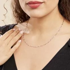 Hot Histoire d'Or Collier Argent Magteld