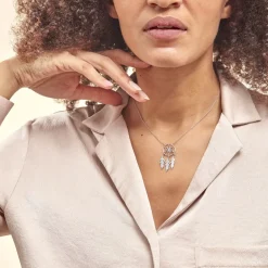 Histoire d'Or Collier Argent Polygale* Colliers|Colliers