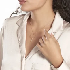 Discount Histoire d'Or Collier Enissa argent rose