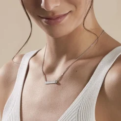 Discount Histoire d'Or Collier Argent Rosule Oxydes De Zirconium