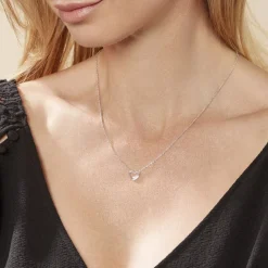 Histoire d'Or Collier Argent Shelan Oxydes De Zirconium* Colliers|Colliers