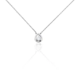 Hot Histoire d'Or Collier Argent Temusio Oxydes De Zirconium