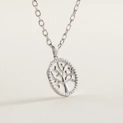 Histoire d'Or Collier Argent Urcisse Oxydes De Zirconium* Colliers|Colliers