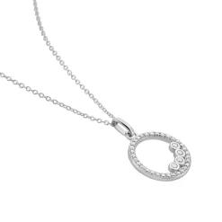 Histoire d'Or Collier Argent Ursine Oxydes De Zirconium* Colliers|Colliers