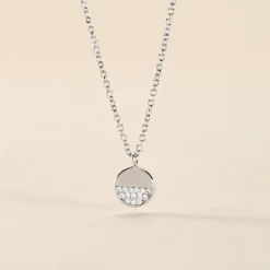 Histoire d'Or Collier Argent Viviano Oxydes De Zirconium* Colliers|Colliers