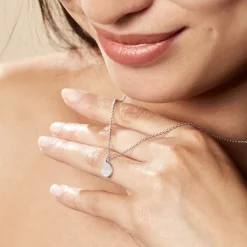 Histoire d'Or Collier Argent Viviano Oxydes De Zirconium* Colliers|Colliers