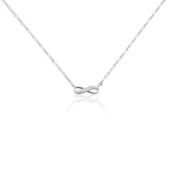 Histoire d'Or Collier Argent Wendel Oxydes De Zirconium* Colliers|Colliers