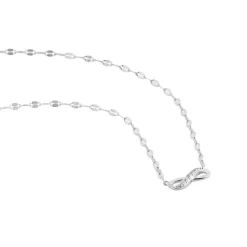 Histoire d'Or Collier Argent Wendel Oxydes De Zirconium* Colliers|Colliers