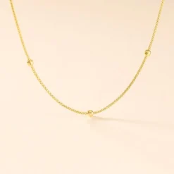 Online Histoire d'Or Collier Assiba Or Jaune