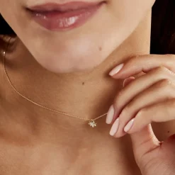 Hot Histoire d'Or Collier Astralia Or Jaune Oxyde De Zirconium